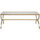 Uttermost - 25186 - Coffee Table - Crescent - Antiqued Gold