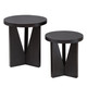 Uttermost - 25467 - Nesting Tables S/2 - Nadette - Dark Espresso