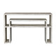 Uttermost - 25839 - Console Table - Genara - Aged Bone White Over Mahogany