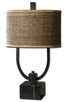 Uttermost - 26541-1 - Two Light Table Lamp - Stabina - Rustic Bronze
