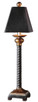 Uttermost - 29007 - One Light Buffet Lamp - Bellcord - Matte Black Antique Gray And Bronze