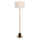 Uttermost - 30137-1 - One Light Floor Lamp - Guard - Antiqued Plated Brass