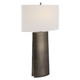 Uttermost - 30204 - One Light Table Lamp - V-Groove - Dark Steel Gray