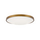 Visual Comfort Modern - 700FMVNC13A-LED927-277 - LED Flush Mount - Vance - Aged Brass