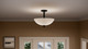 Jolie Two Light Pendant/Semi Flush (43641BK)