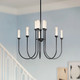 Kichler - 52757BKLED - LED Chandelier - Moraine - Black