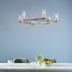 Harpin Six Light Chandelier (52771CPZ)