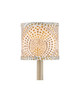 Currey and Company - 0900-0062 - Chandelier Shade - Lenore - Gold/Brown/Ivory