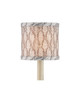Currey and Company - 0900-0066 - Chandelier Shade - Plume - Stone/Ivory