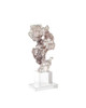 Currey and Company - 1200-0974 - Sculpture - Faux - Purple Pink/Clear