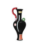 Currey and Company - 1200-1093 - Vase - Fauvist - Black/Green/Red/Yellow/Orange