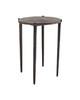 Currey and Company - 4000-0256 - Accent Table - Unity - Antique Bronze/Dark Bronze