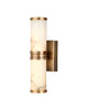 Currey and Company - 5800-0076 - LED Wall Sconce - Brenham - Natural/Vintage Brass