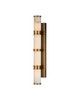 Currey and Company - 5800-0079 - LED Wall Sconce - Brenham - Natural/Vintage Brass
