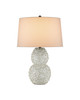 Currey and Company - 6000-1053 - One Light Table Lamp - Jessamine - White