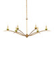 Flannery Six Light Chandelier (9000-1338)