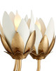 Star Magnolia Ten Light Chandelier (9000-1359)