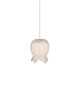 Currey and Company - 9000-1403 - One Light Pendant - Polpo - White/Silver