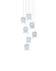 Polpo Seven Light Pendant (9000-1413)