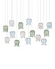 Polpo 15 Light Pendant (9000-1422)