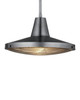 Currey and Company - 9500-0027 - One Light Pendant - Mariner - Antique Silver/Clear