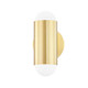 Mitzi - H484102-AGB - Two Light Wall Sconce - Kira - Aged Brass