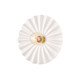 Mitzi - H499101-AGB/CCR - One Light Flush Mount - Tinsley - Aged Brass
