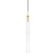 Mitzi - H701701L-AGB - One Light Pendant - Nyah - Aged Brass
