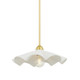 Mitzi - H712701-AGB/CTW - One Light Pendant - Maisie - Aged Brass