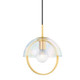 Mitzi - H752701S-AGB - One Light Pendant - Meriah - Aged Brass