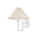 Mitzi - H760101-TWH - One Light Wall Sconce - Gladwyne - Texture White