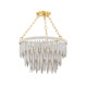 Mitzi - H805701-AGB - One Light Pendant - Tiffany - Aged Brass