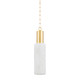 Mitzi - H830701-AGB/CWB - One Light Pendant - Corissa - Aged Brass