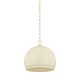 Mitzi - H834701S-AGB/SCR - One Light Pendant - Etna - Aged Brass