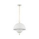 Mitzi - H885702-AGB/SWH - Two Light Pendant - Jojo - Aged Brass