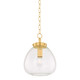 Mitzi - H997701S-AGB - One Light Pendant - Della - Aged Brass