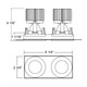 Amigo LED Recessed Fixture (36024-35-01)