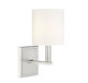 Waverly One Light Wall Sconce (9-1200-1-SN)