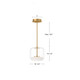 manufacturer_finish:Clear/Brushed Gold|manufacturer_glass:White Acrylic Diffuser