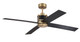 Gregory 56" Indoor Ceiling Fan with no Wifi 56" Ceiling Fan (GRG56SBFB4-NWF)