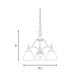 Herndon Three Light Chandelier (1-1000-3-SN)
