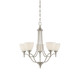 Savoy House - 1-1001-5-SN - Five Light Chandelier - Herndon - Satin Nickel