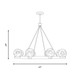 Darien Eight Light Chandelier (1-1015-8-322)