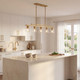 Calhoun Five Light Linear Chandelier (1-1023-5-322)