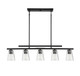 Calhoun Five Light Linear Chandelier (1-1023-5-89)