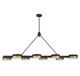 Ashor LED Linear Chandelier (1-1636-8-143)