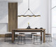 Ashor LED Linear Chandelier (1-1636-8-143)