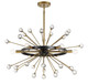 Ariel Six Light Chandelier (1-1857-6-62)