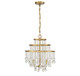 Luna Three Light Mini Chandelier (1-1865-3-322)