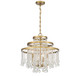 Luna Four Light Chandelier (1-1866-4-322)